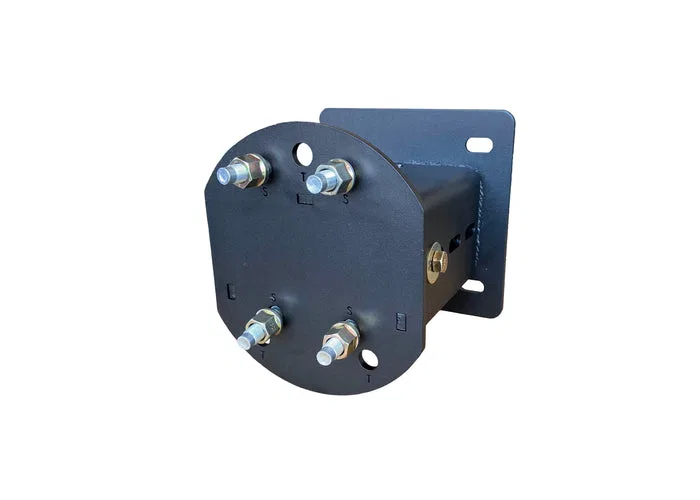 BW8255-7000 – CHANDLER EQU Spare Tire Carrier, Direct Fit For Use With Up To 35 Inch Tire Black Aluminum 5 Lug Bolt P...